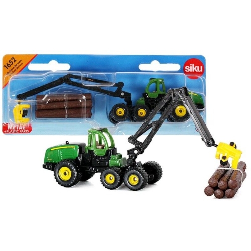 Traktor leśny John Deere model metalowy SIKU S1652